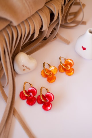 Créoles Isia - Rouge