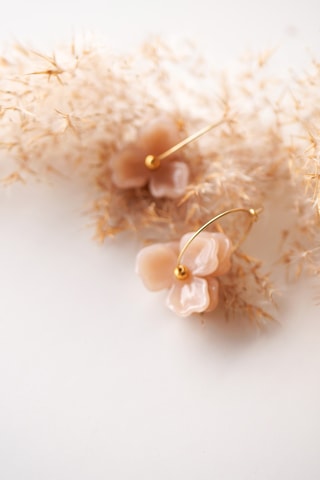 Créoles Lina - Beige