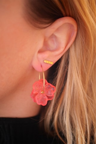 Créoles Lina - Rose