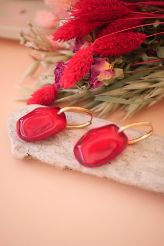 Créoles Lucia - Rouge