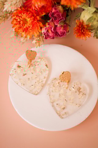 Boucles d'oreilles Maxi - Doré