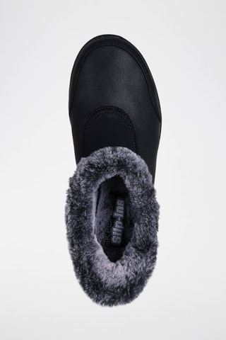 Mules fourrées - Noir