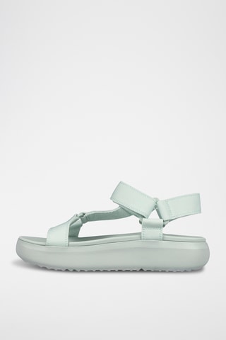 Sandales plateformes - Vert clair