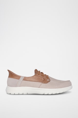 Chaussures bateau Palmilla On-The-Go Flex - Taupe