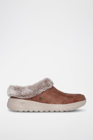 Mules fourrées - Marron