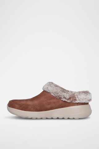 Mules fourrées - Marron