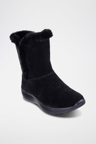 Bottines fourrées en nubuck On-The-Go - Noir