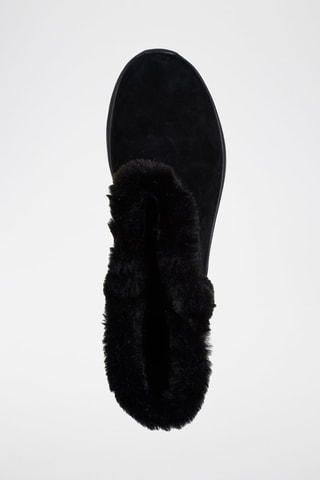 Bottines fourrées en nubuck On-The-Go - Noir