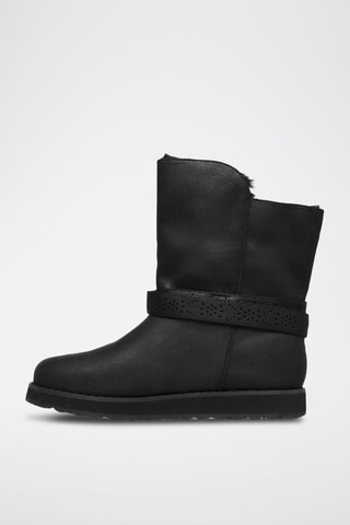 Bottines fourrées en cuir Keepsakes 2.0 - Noir