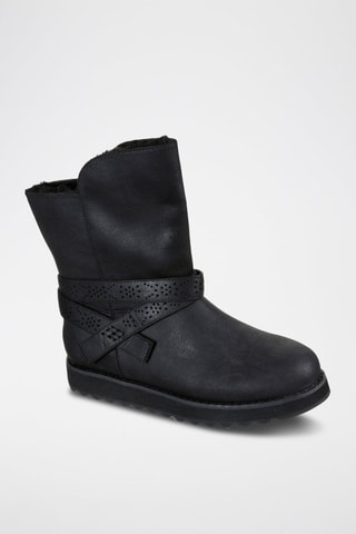 Bottines fourrées en cuir Keepsakes 2.0 - Noir