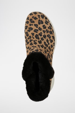 Bottines fourrées en cuir On-The-Go Joy - Marron