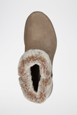 Bottines fourrées en cuir On-The-Go Joy - Taupe