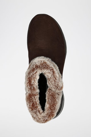 Bottines fourrées en cuir On-The-Go Joy - Marron