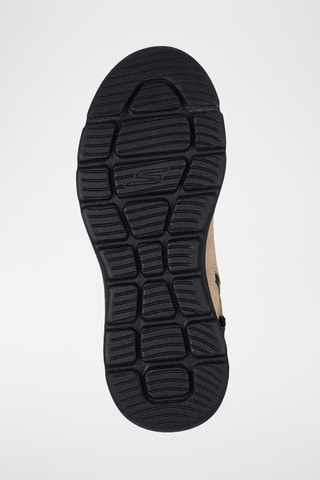 Bottines fourrées en cuir Glacial Ultra - Beige