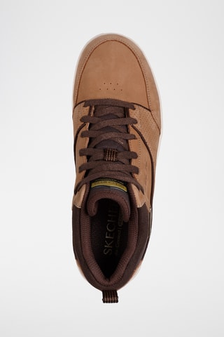 Baskets montantes en nubuck Winter Nights Cozy Campfire - Marron