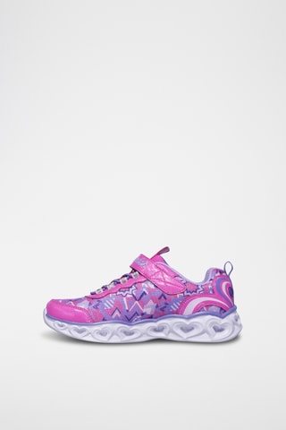 Baskets montantes Heart Lights - Rose