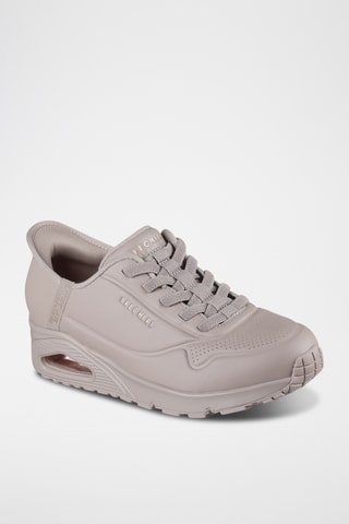 Baskets compensées Uno - Taupe