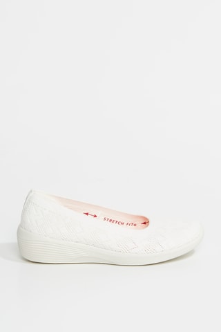 Ballerines compensées Arya - Blanc