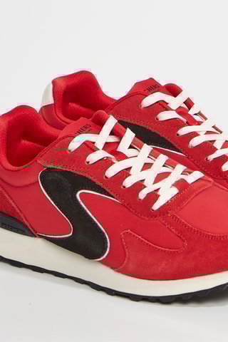Baskets en nubuck OG 85 - Rouge