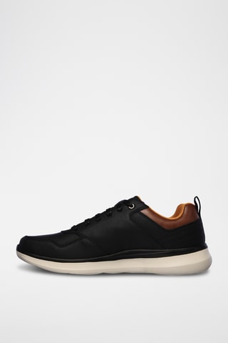 Baskets en cuir Delson 2.0 - Noir