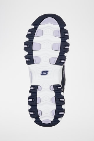 Baskets en cuir D'Lites 1.0 - Bleu marine