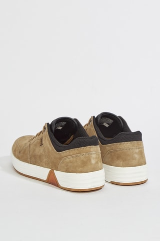 Baskets en nubuck Alpha - Marron clair