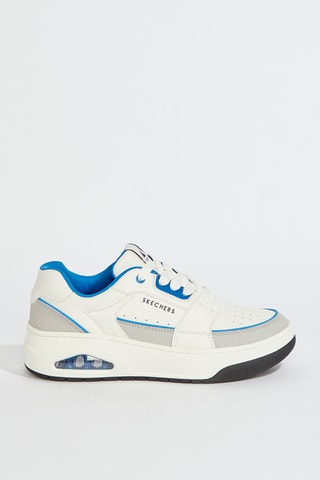 Baskets en cuir Uno Court - Blanc