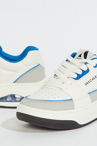 Baskets en cuir Uno Court - Blanc