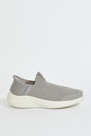 Slip-on Ultra-Flex 3.0 - Gris clair et bleu électrique