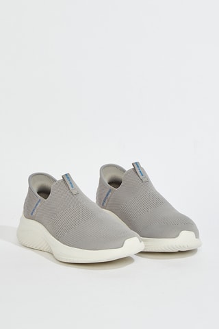 Slip-on Ultra-Flex 3.0 - Gris clair et bleu électrique