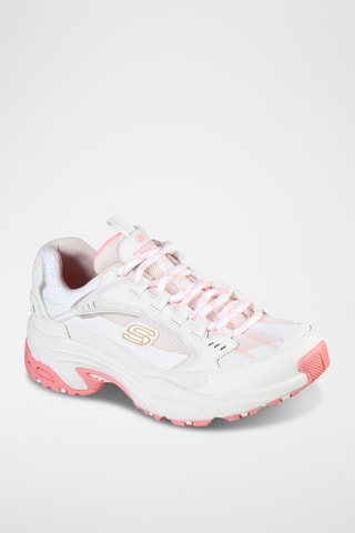 Baskets en cuir Stamina - Beige