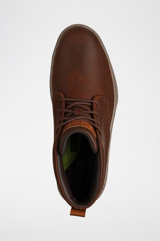 Boots en cuir Burkett - Marron