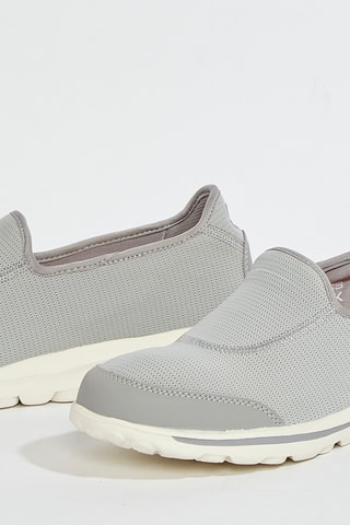 Slip on Go Walk - Gris clair