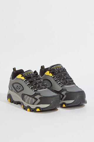 Baskets en cuir Terrabite - Gris clair