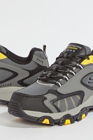 Baskets en cuir Terrabite - Gris clair