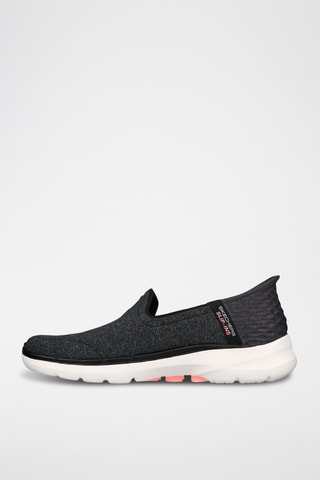 Slip-on Go Walk 6 - Noir chiné