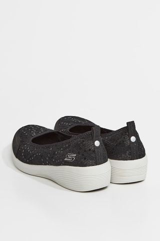 Ballerines en dentelle Arya - Noir