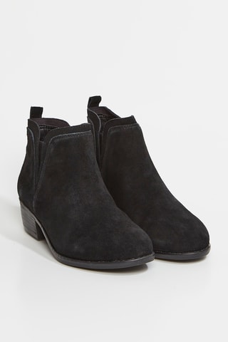 Bottines en nubuck Texas - Noir