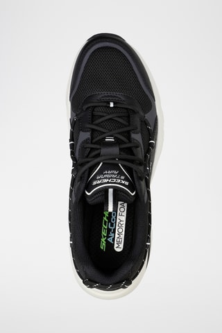 Baskets en cuir Stamina Airy - Noir et blanc