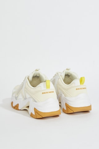 Baskets Stamina - Blanc et jaune