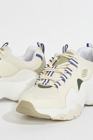 Baskets D’Lites 3.0 - Beige et bleu cobalt