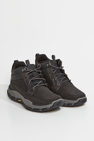 Boots en nubuck Respected - Noir