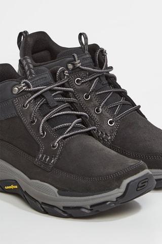Boots en nubuck Respected - Noir
