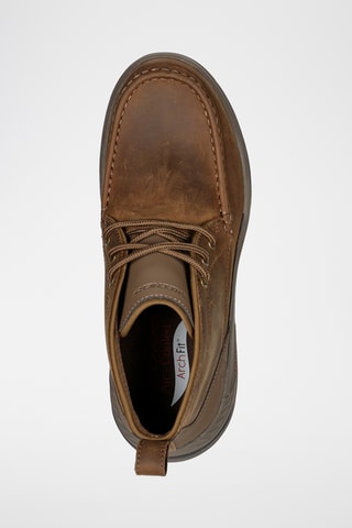 Boots en cuir Arch Fit Motley - Marron