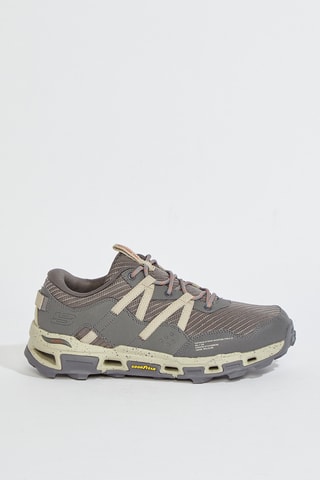 Baskets en cuir Arch Fit Glide-Step Trail - Gris foncé