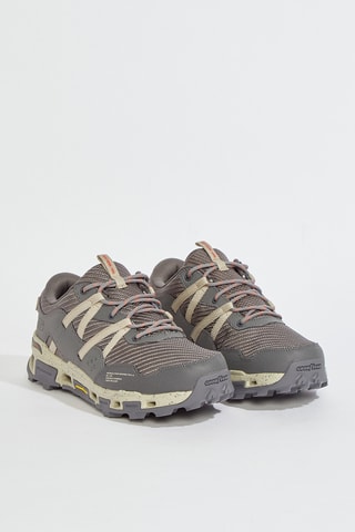 Baskets en cuir Arch Fit Glide-Step Trail - Gris foncé
