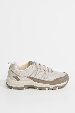 Baskets en cuir Trego - Taupe