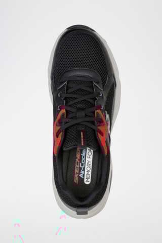 Baskets en cuir Stamina Airy - Noir et gris foncé