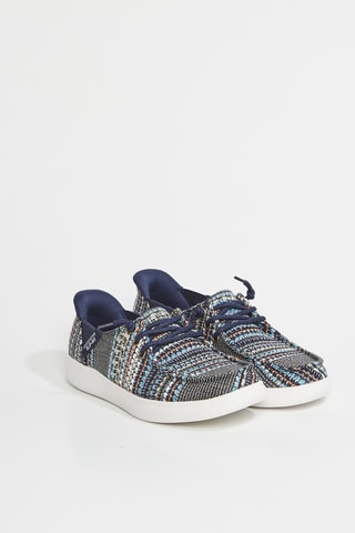 Tennis Skip Cute - Beige et bleu marine