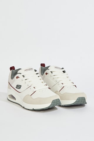 Baskets en cuir Uno - Blanc